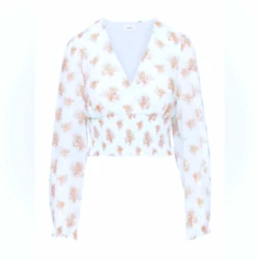 NWT Aritzia blouse - Wilfred Wistful - snowmelt blue - XXS